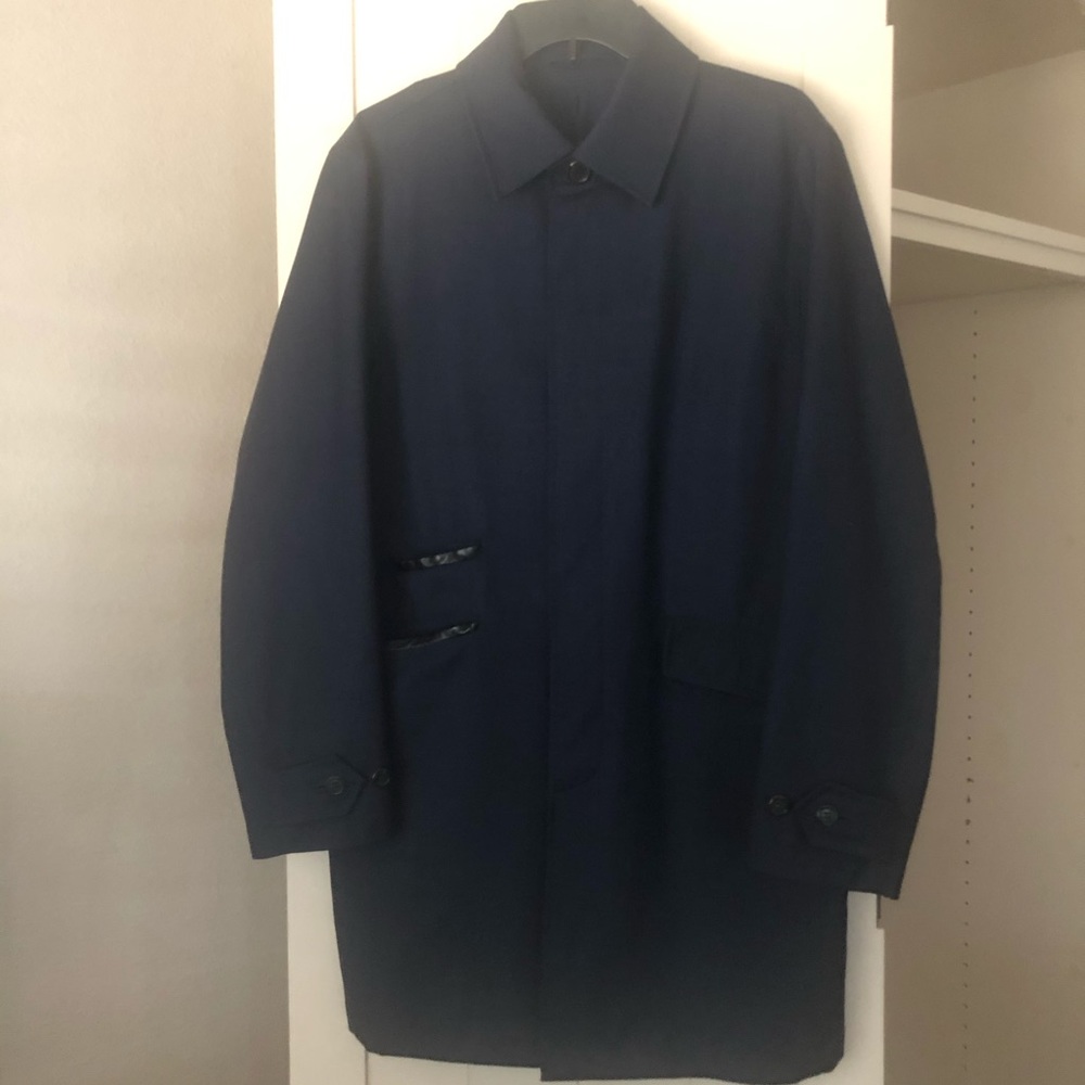 Dunhill Storm System short Trench coat